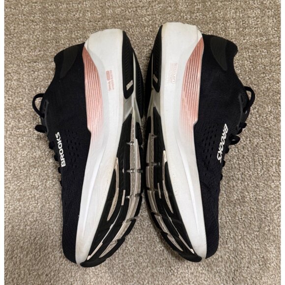Brooks Ghost Max 3 Womens Size 9 Black Running Shoes Max Cushion Rocker Sneakers - Picture 5 of 13